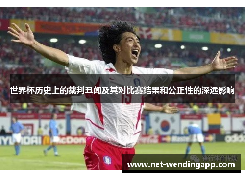 世界杯历史上的裁判丑闻及其对比赛结果和公正性的深远影响