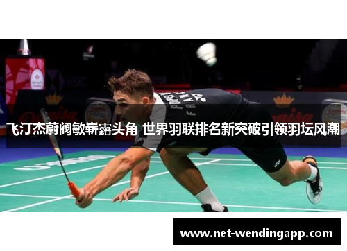 飞汀杰蔚阀敏崭露头角 世界羽联排名新突破引领羽坛风潮